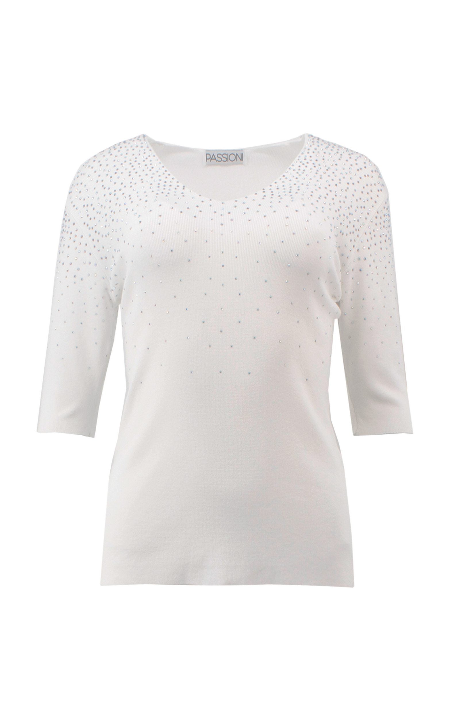 Shirt mit Strassdetails