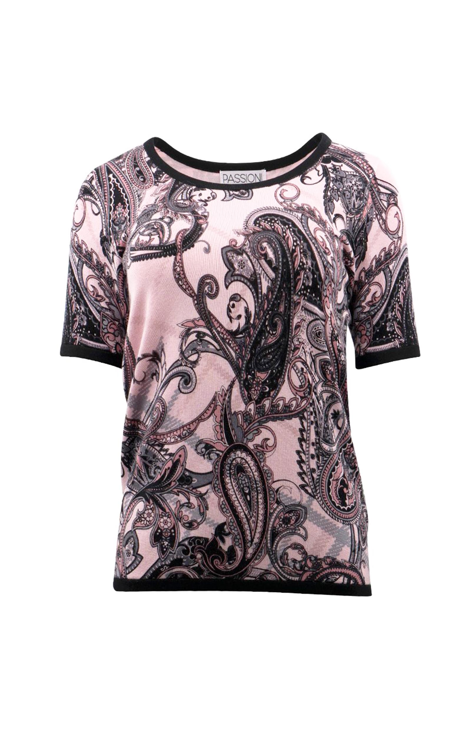 Twinset mit verspieltem Ornamentdruck