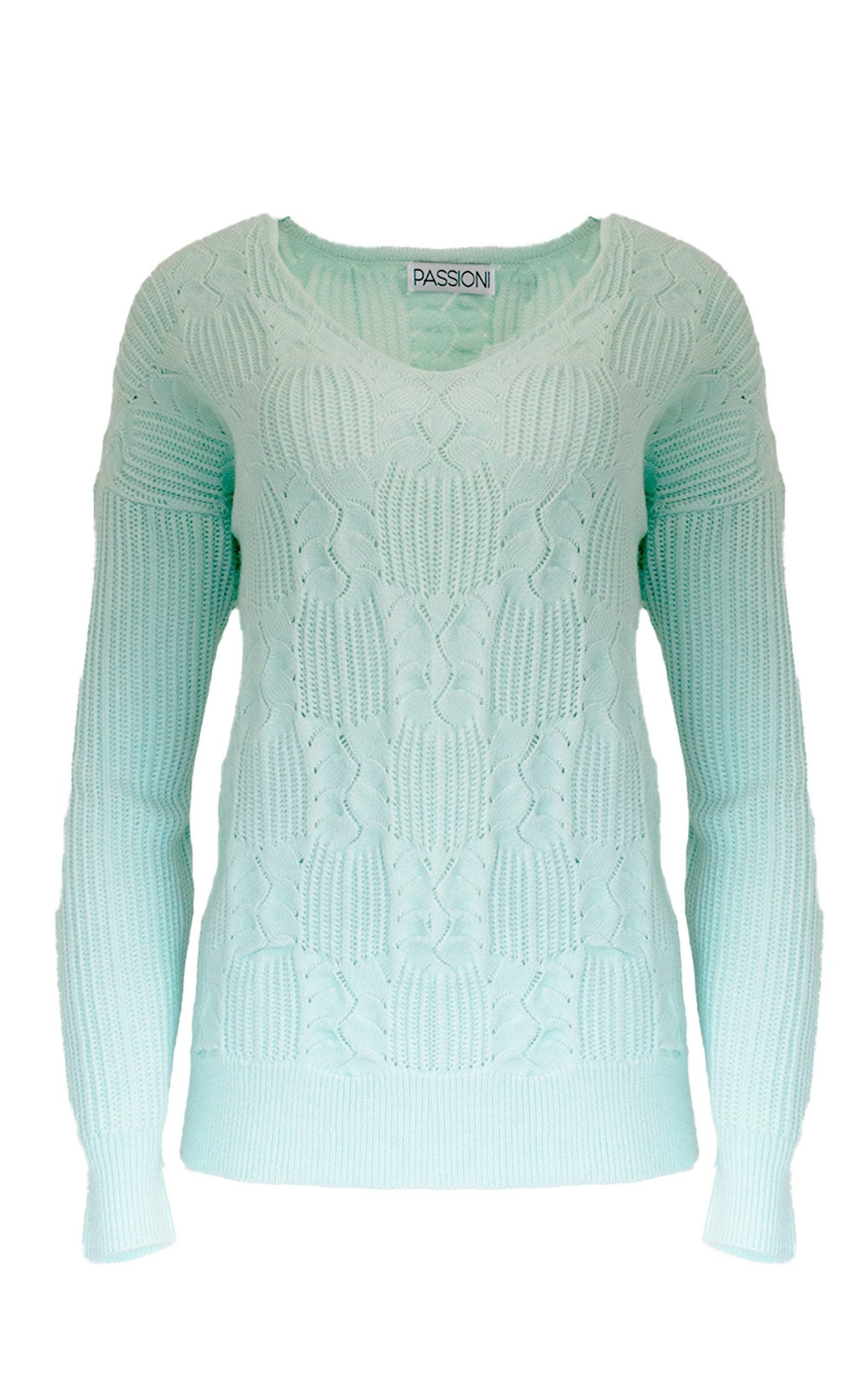 Strickpullover Strukturstrick und Strassdetails