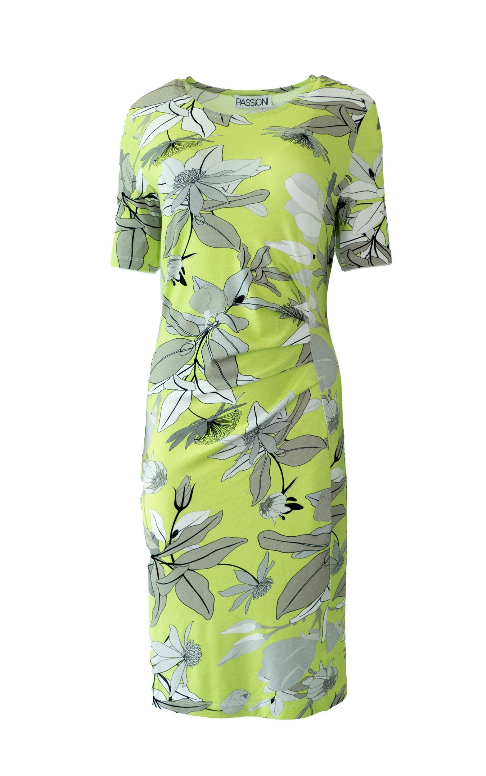 Midikleid mit Blumenprint
