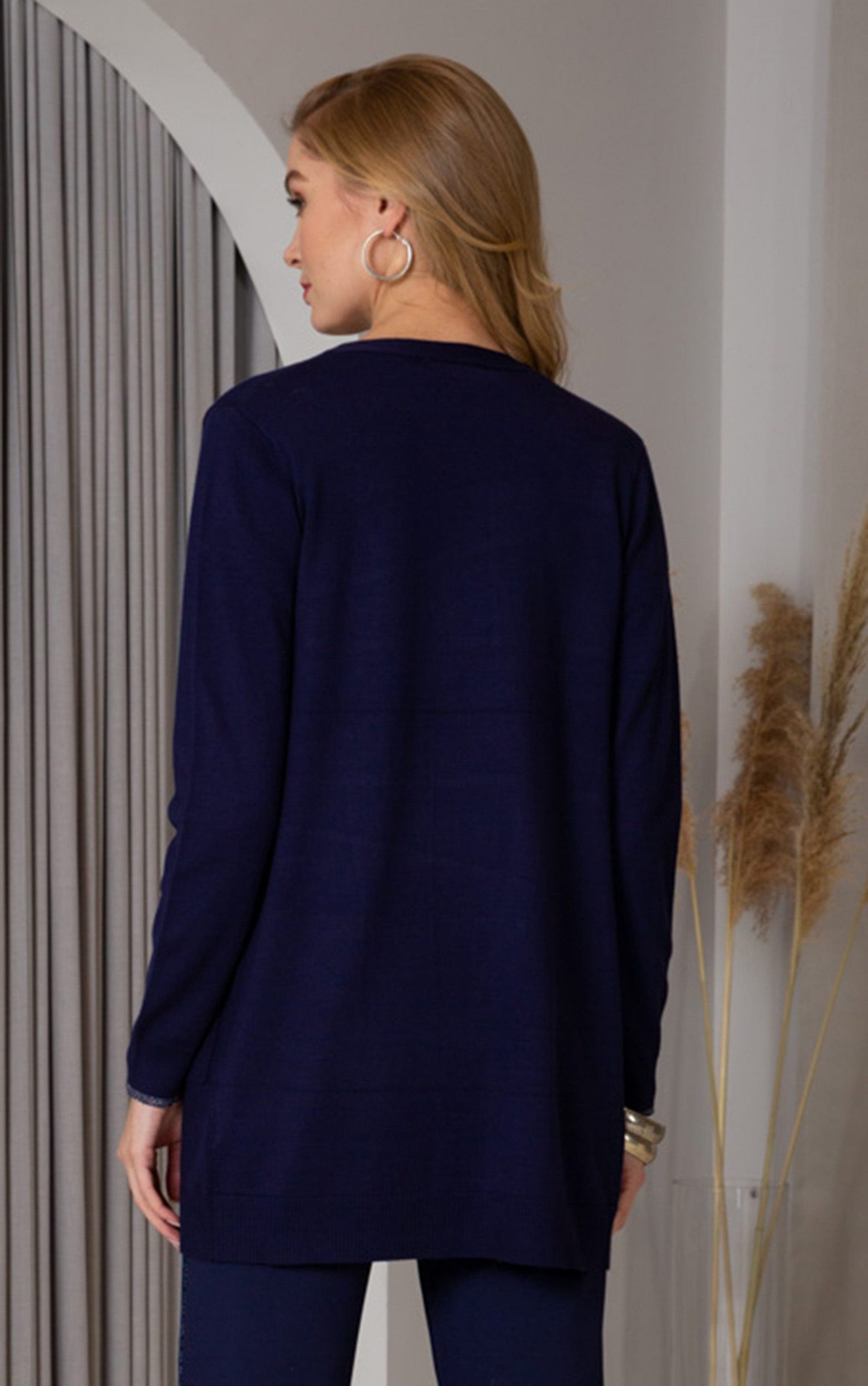 Strickjacke mit Glitzer-Details