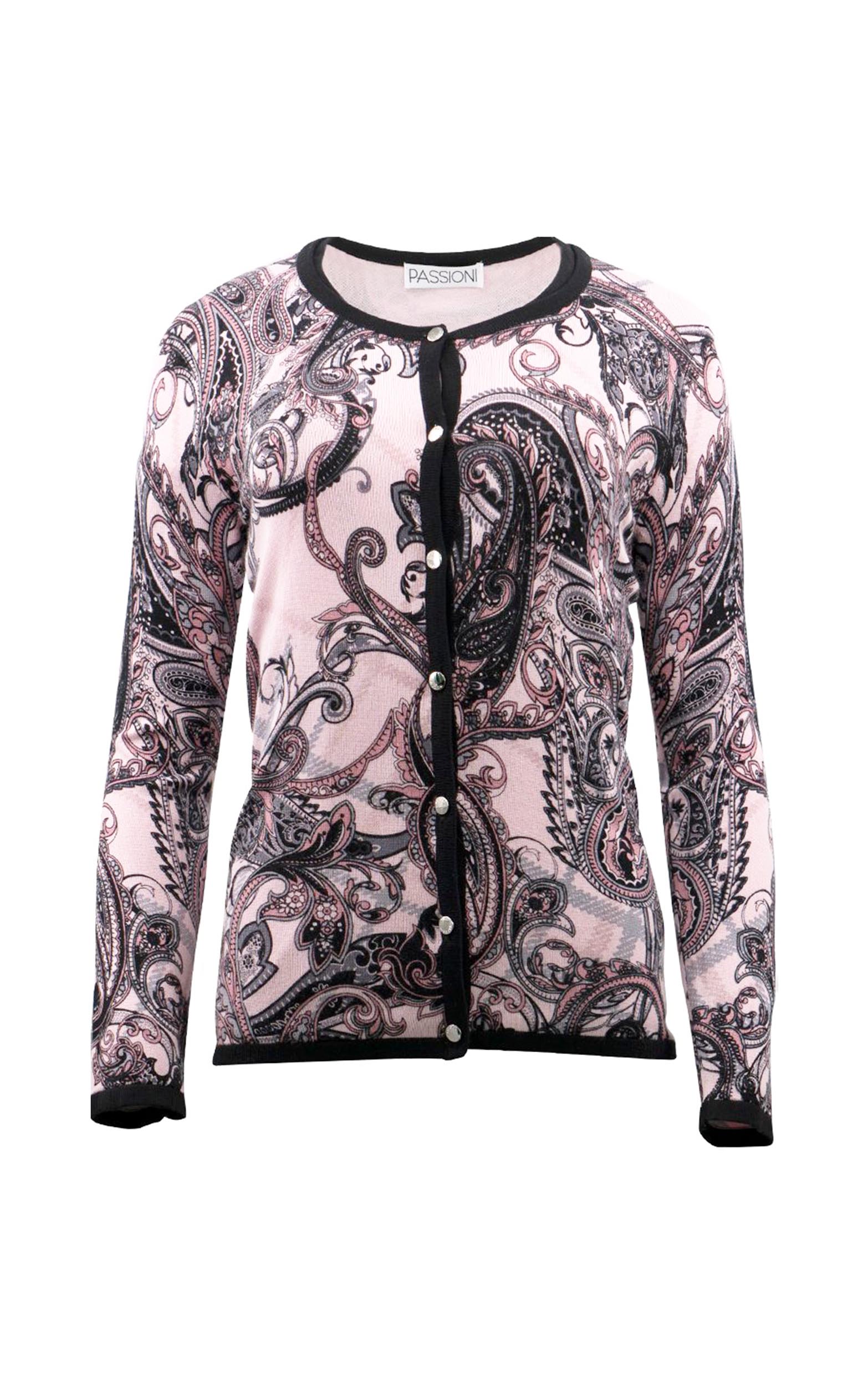Twinset mit verspieltem Ornamentdruck