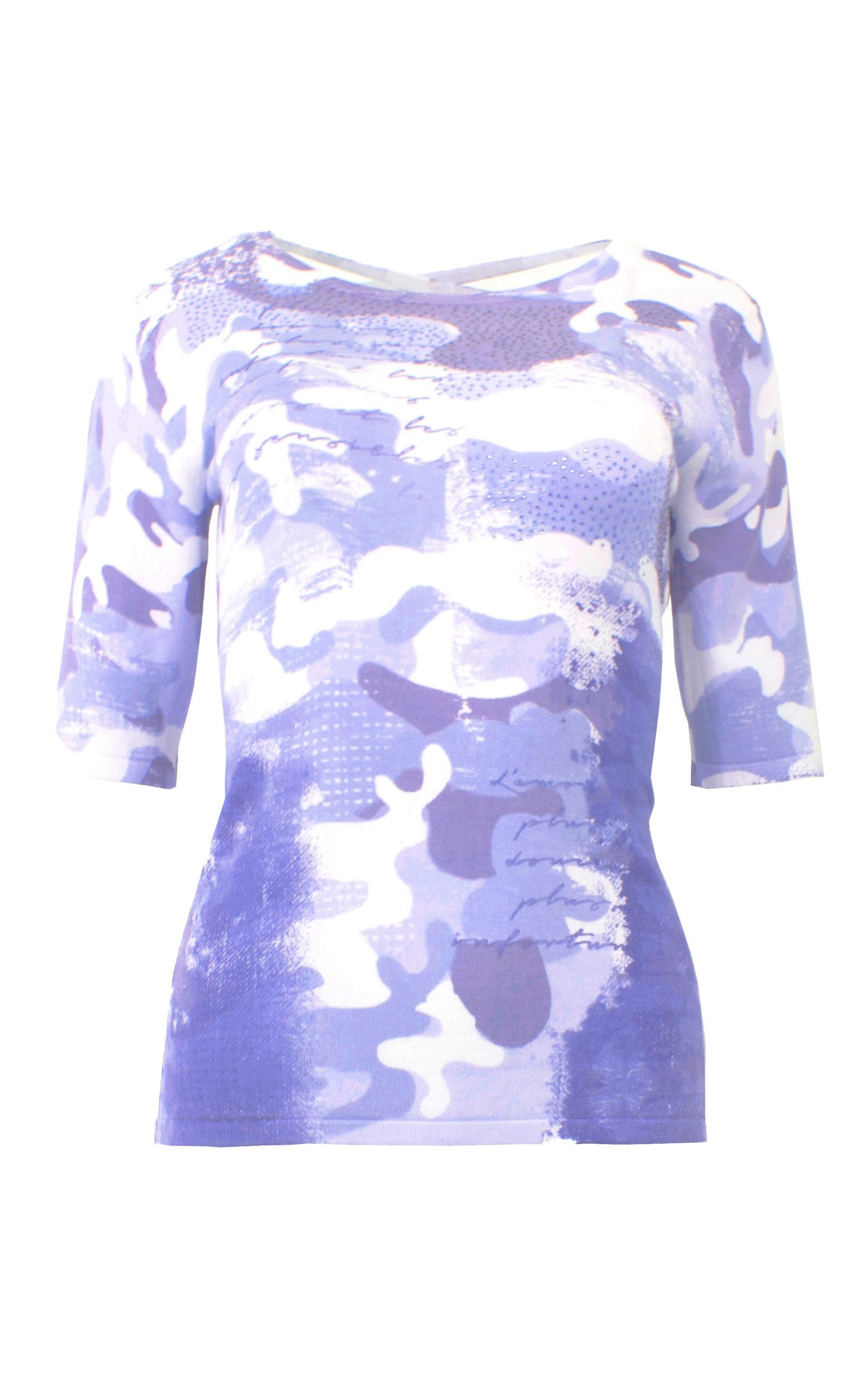 Shirt mit Glitzersteinen