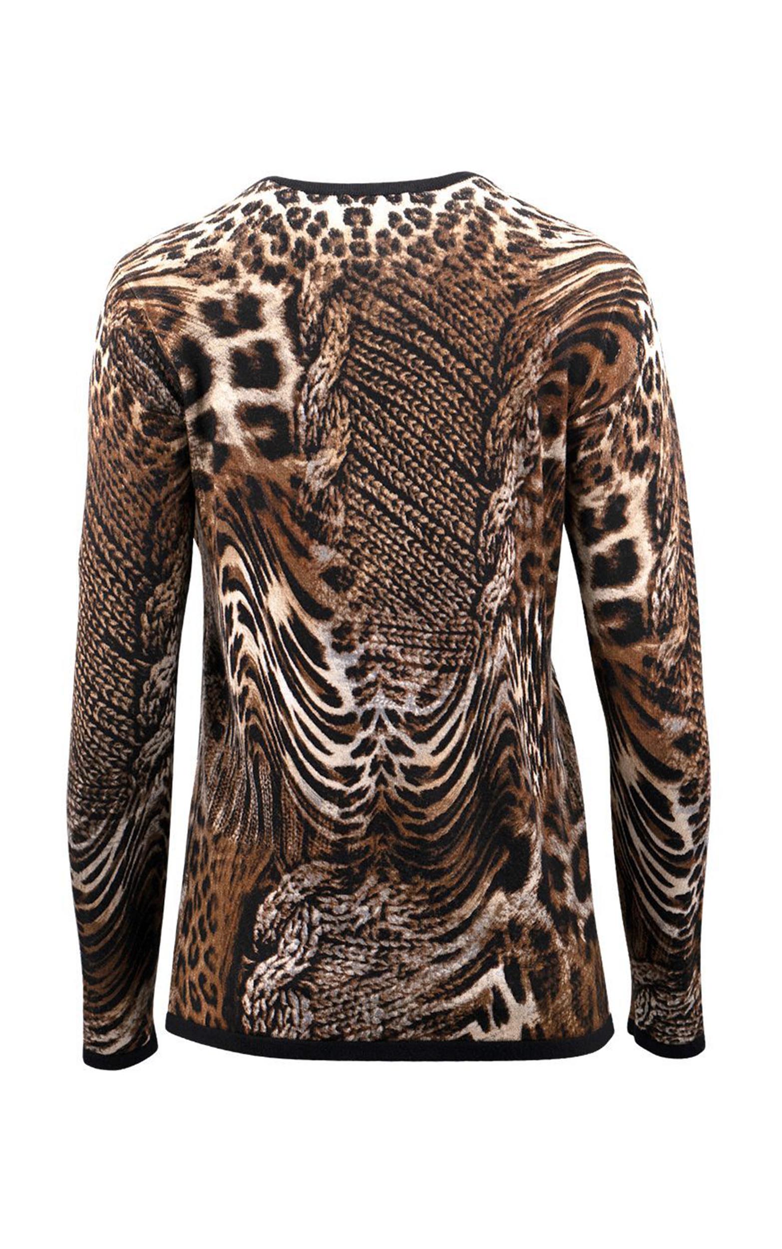 Twinset in Animal-Strick-Optik