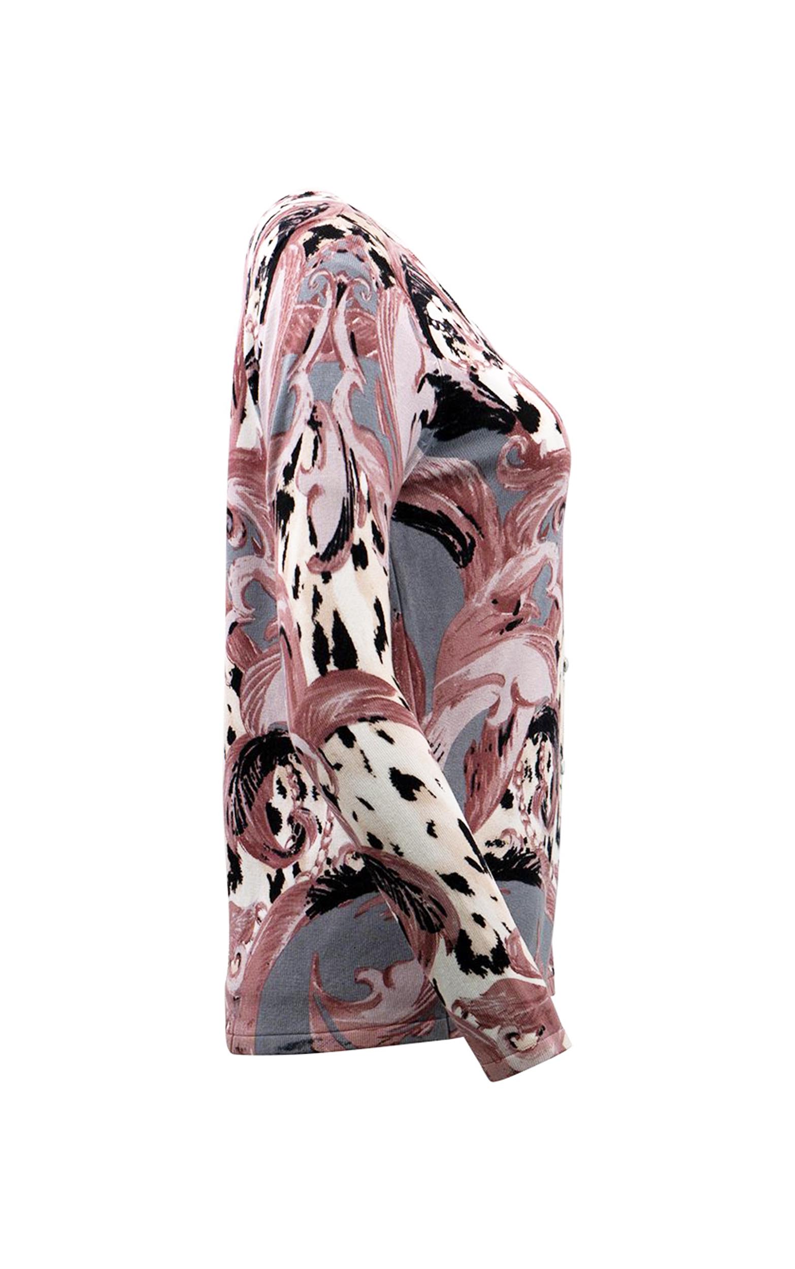 Twinset mit Mix and Match aus Ornamenten und abstraktem Leo