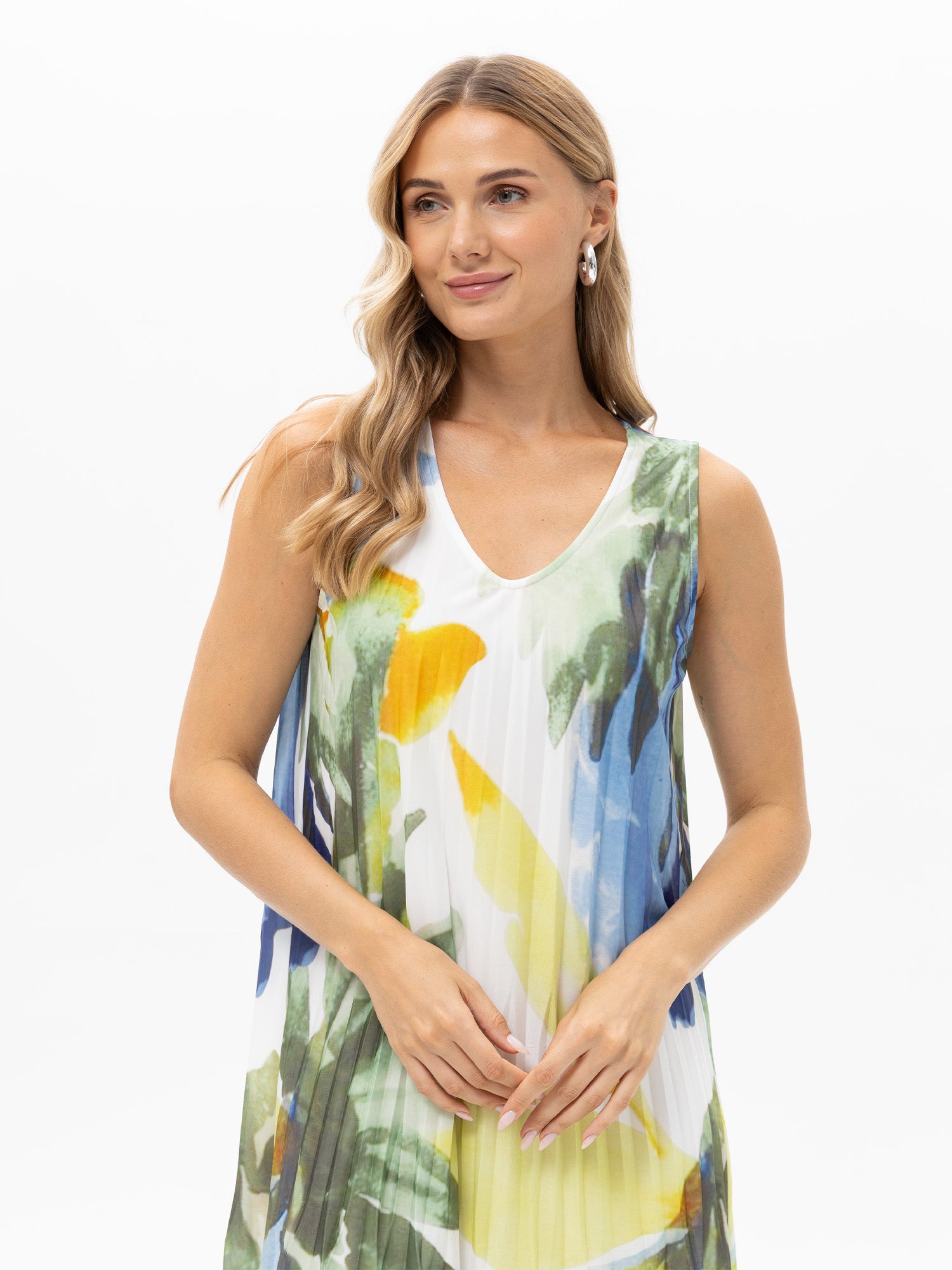 Sommerkleid mit Floral-Print