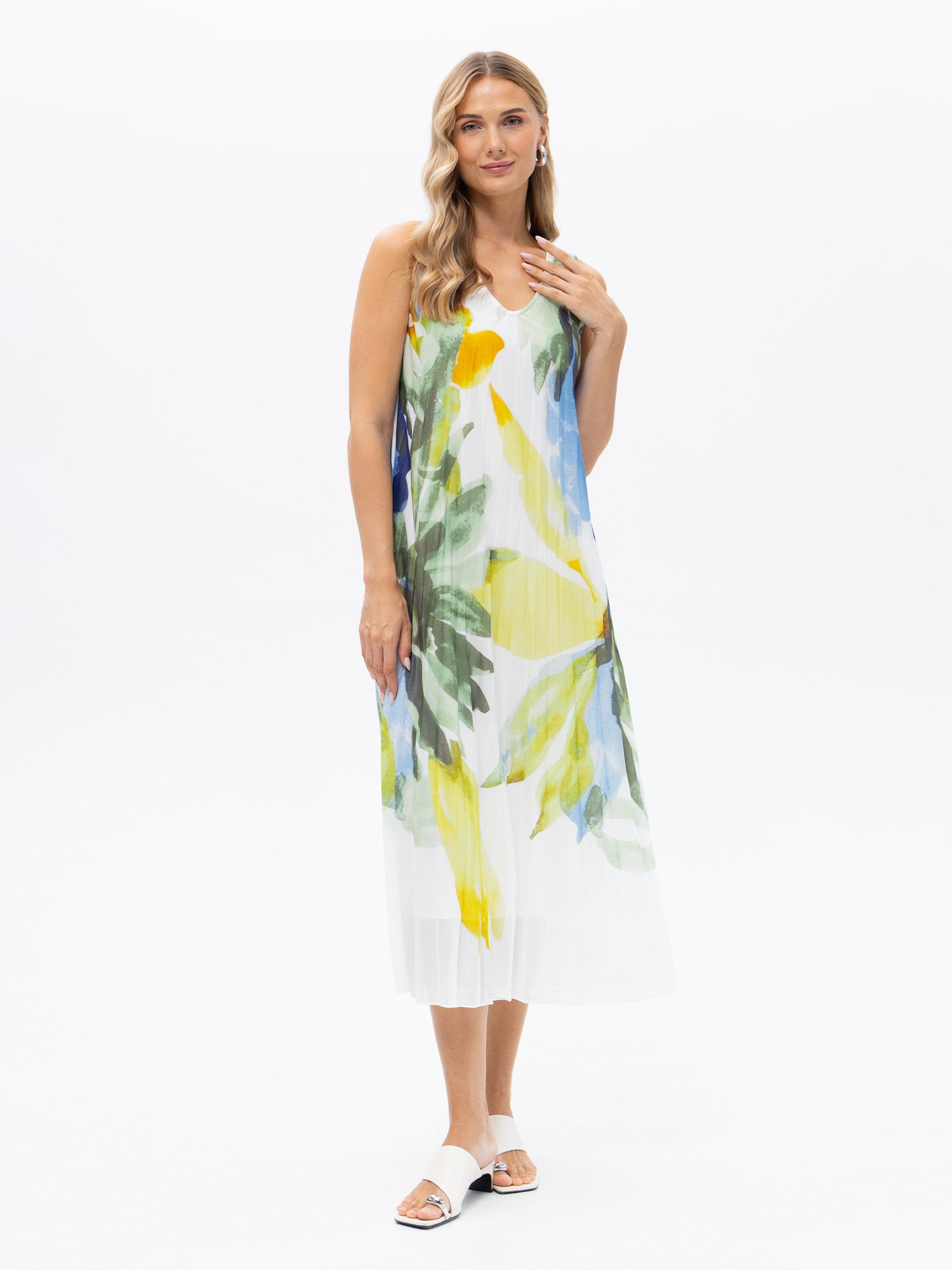 Sommerkleid mit Floral-Print