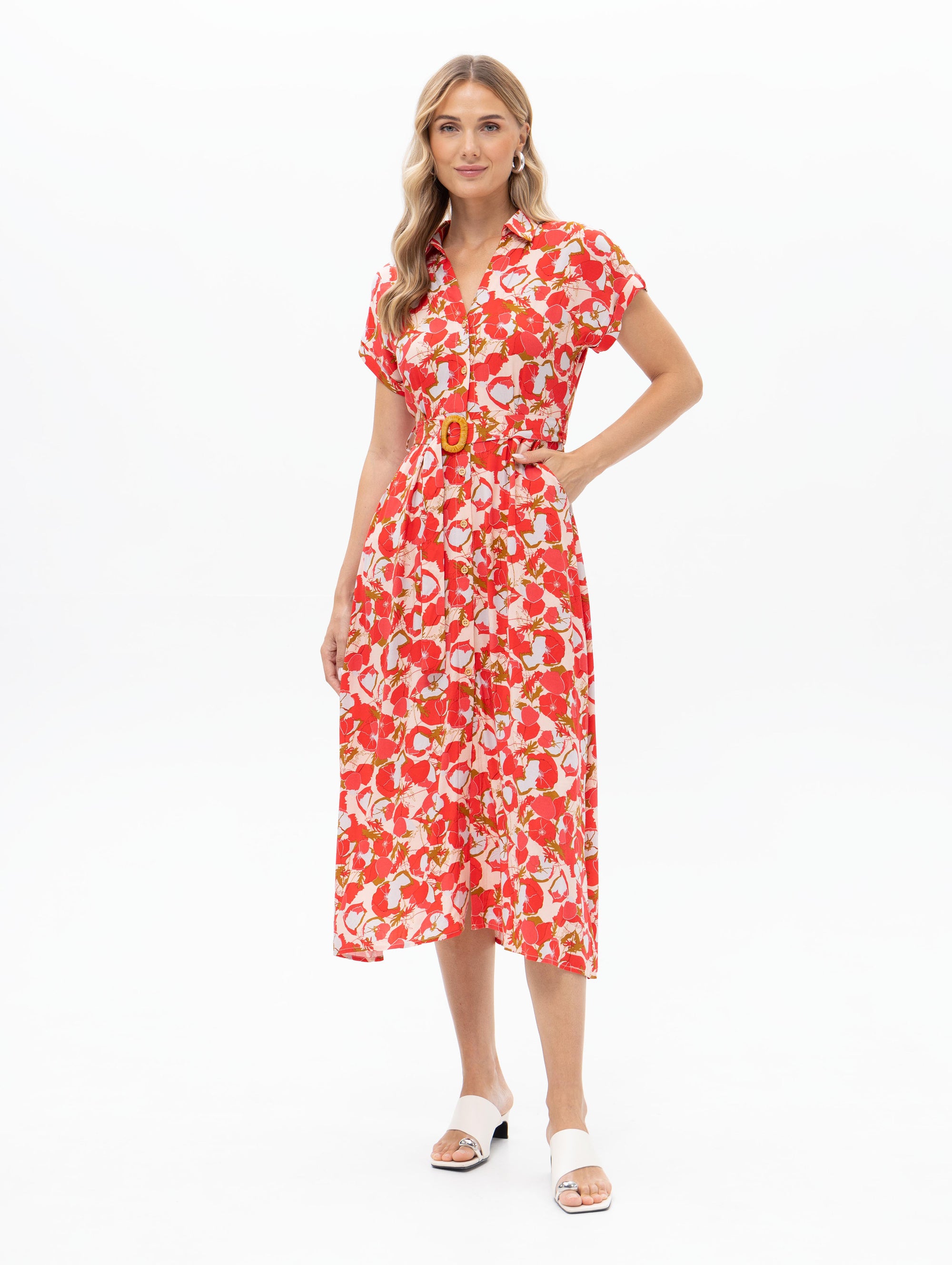 Sommerkleid mit Blumenprint