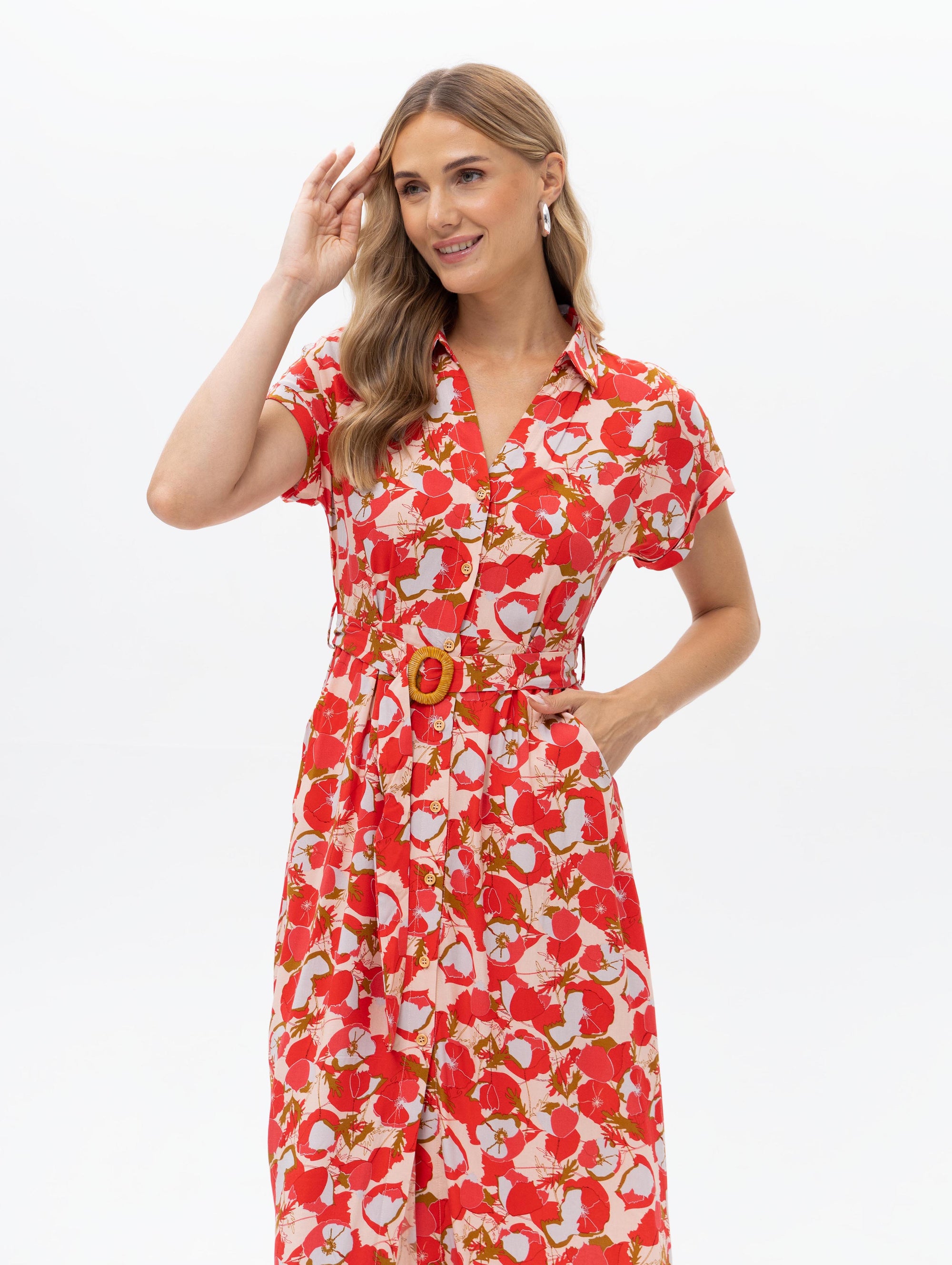 Sommerkleid mit Blumenprint