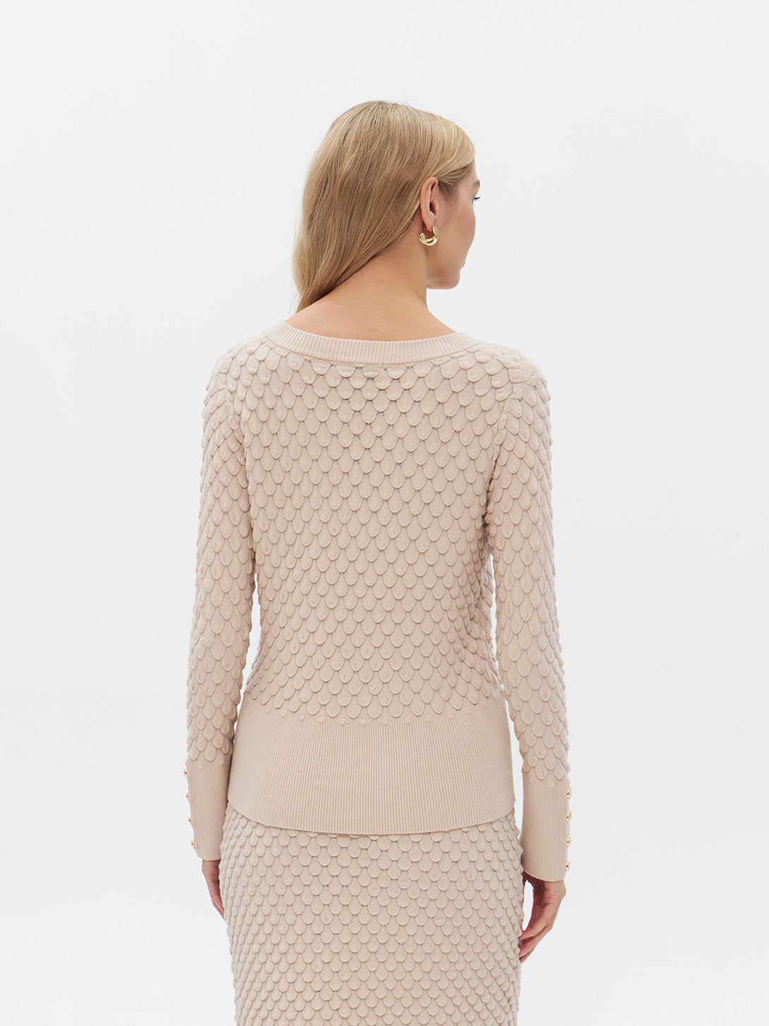 Strickpullover mit V-Ausschnitt