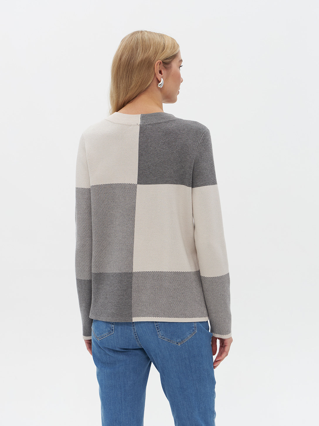 Pullover mit Colorblock-Design