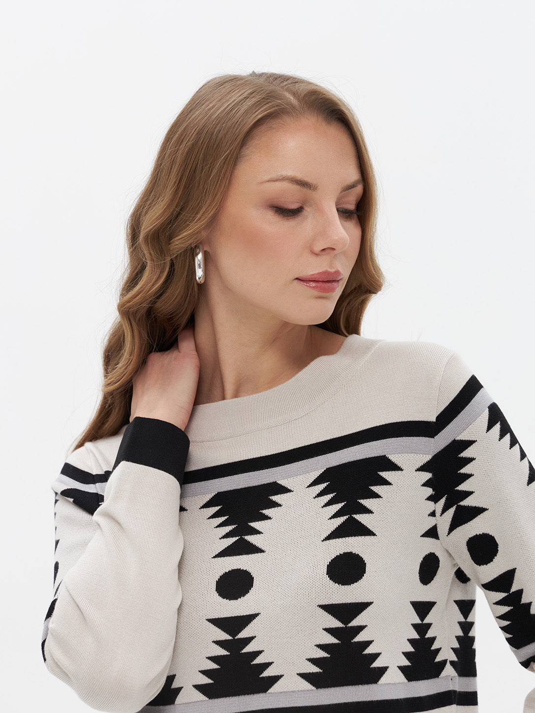 Pullover mit Norwegermuster