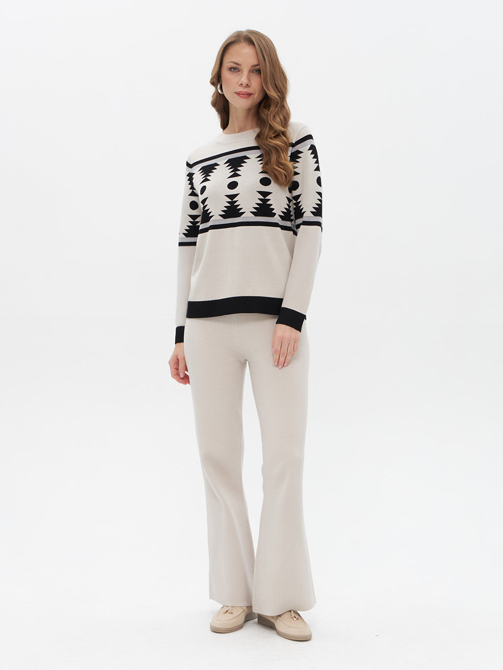 Pullover mit Norwegermuster