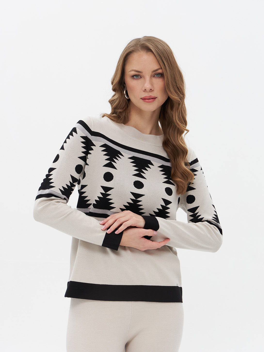 Pullover mit Norwegermuster