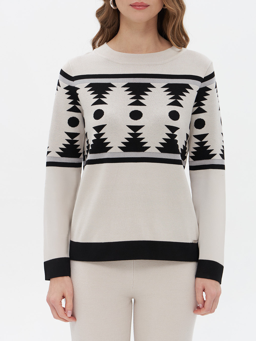 Pullover mit Norwegermuster