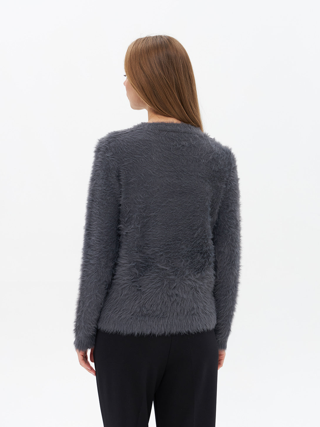 Pullover mit Rauten-Gittermuster