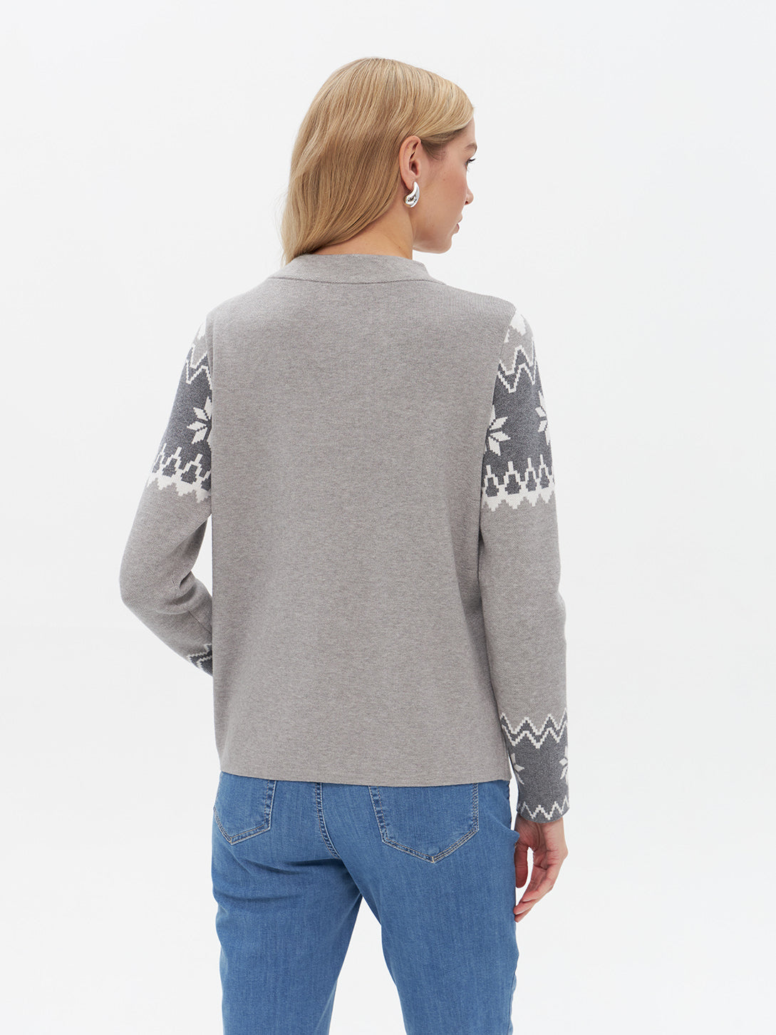 Pullover mit Norwegermuster
