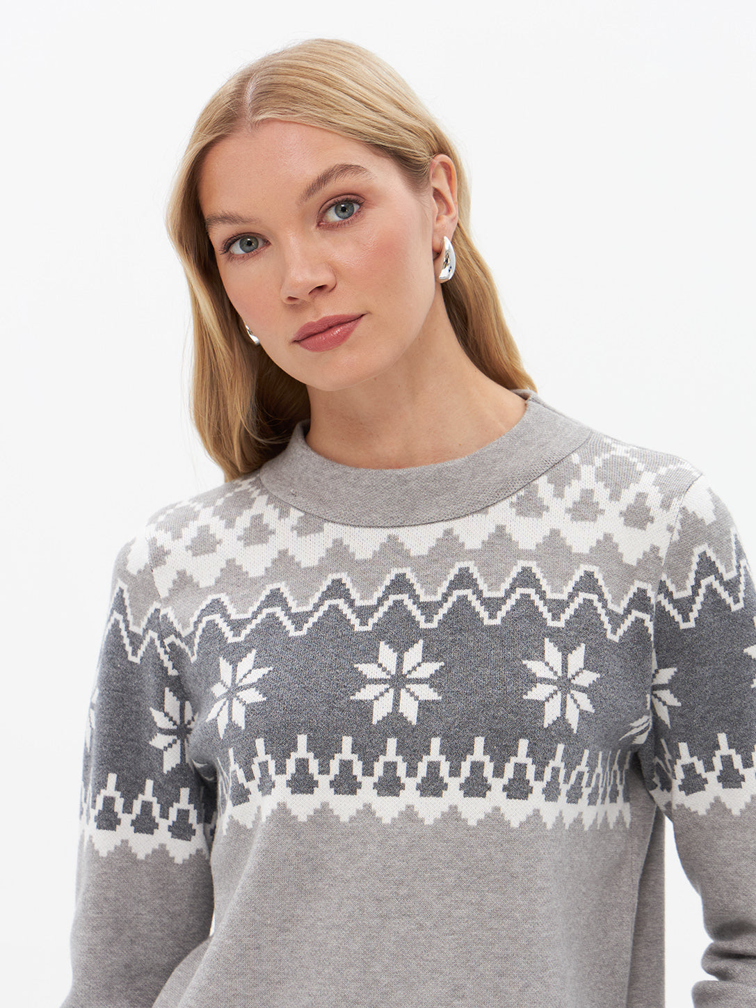 Pullover mit Norwegermuster