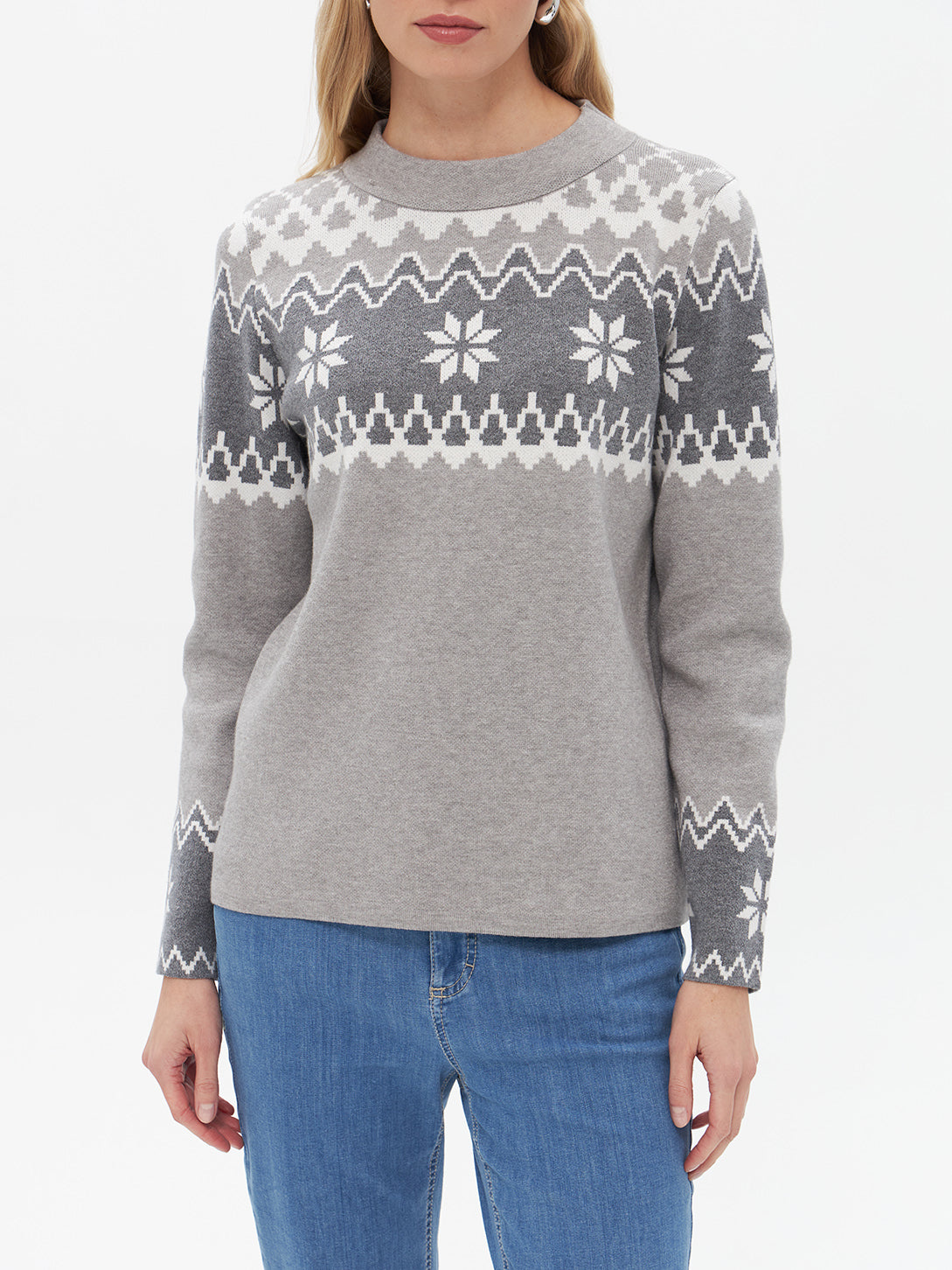 Pullover mit Norwegermuster