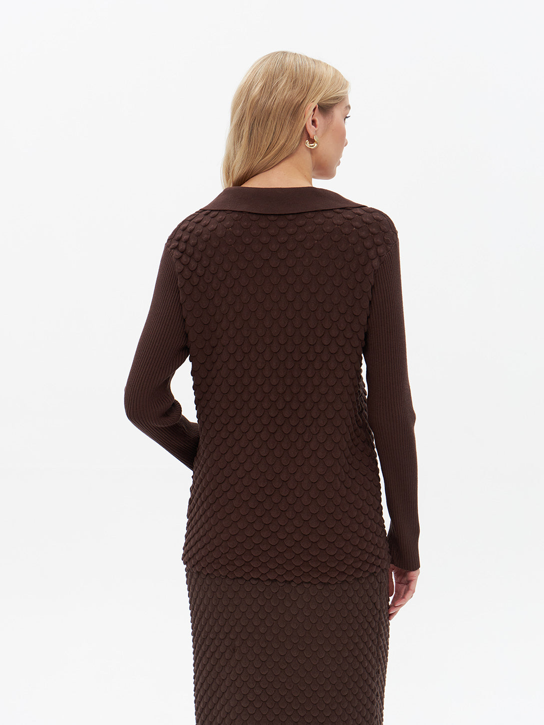 Strickpullover mit V-Ausschnitt