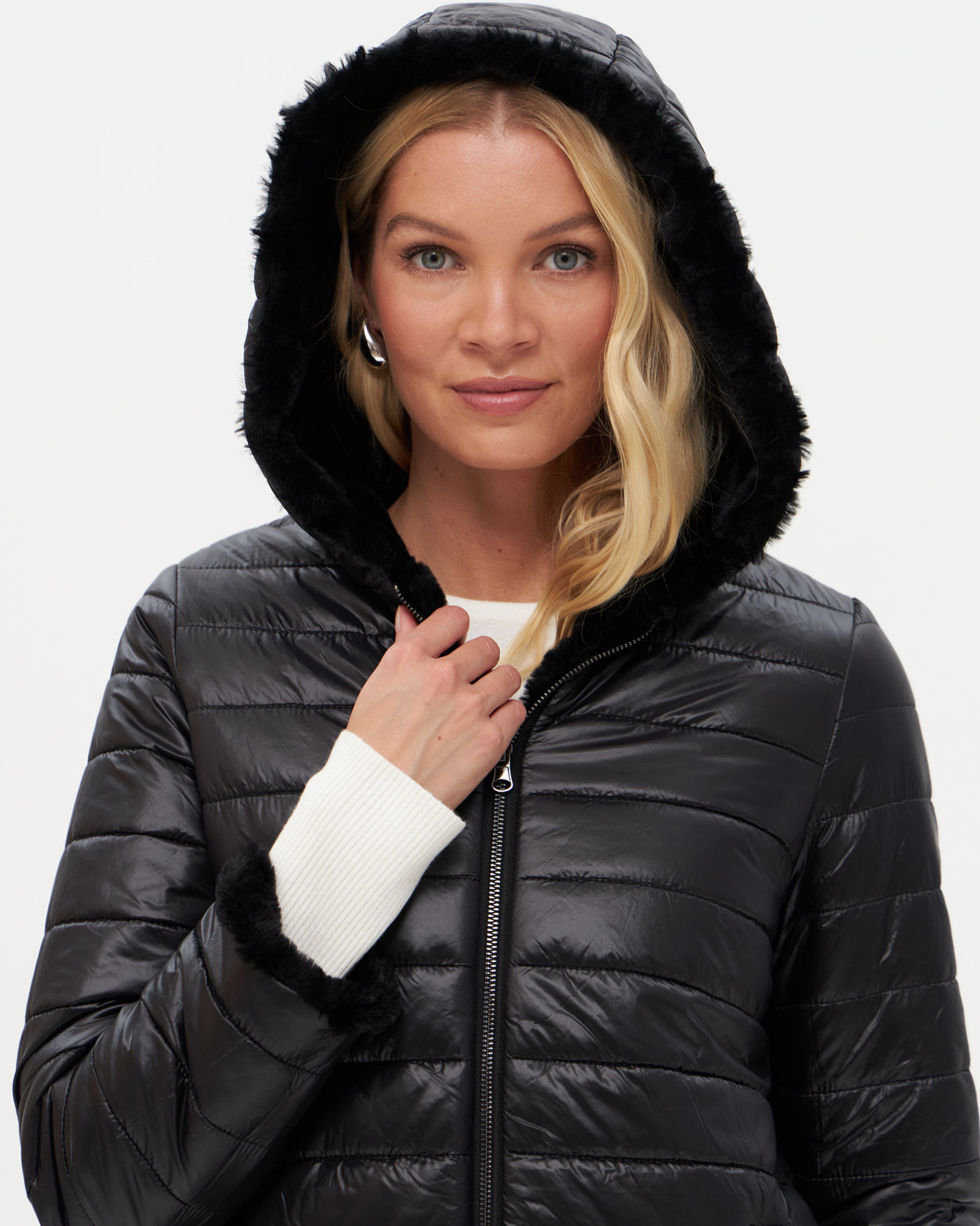 Wendejacke mit Kapuze
