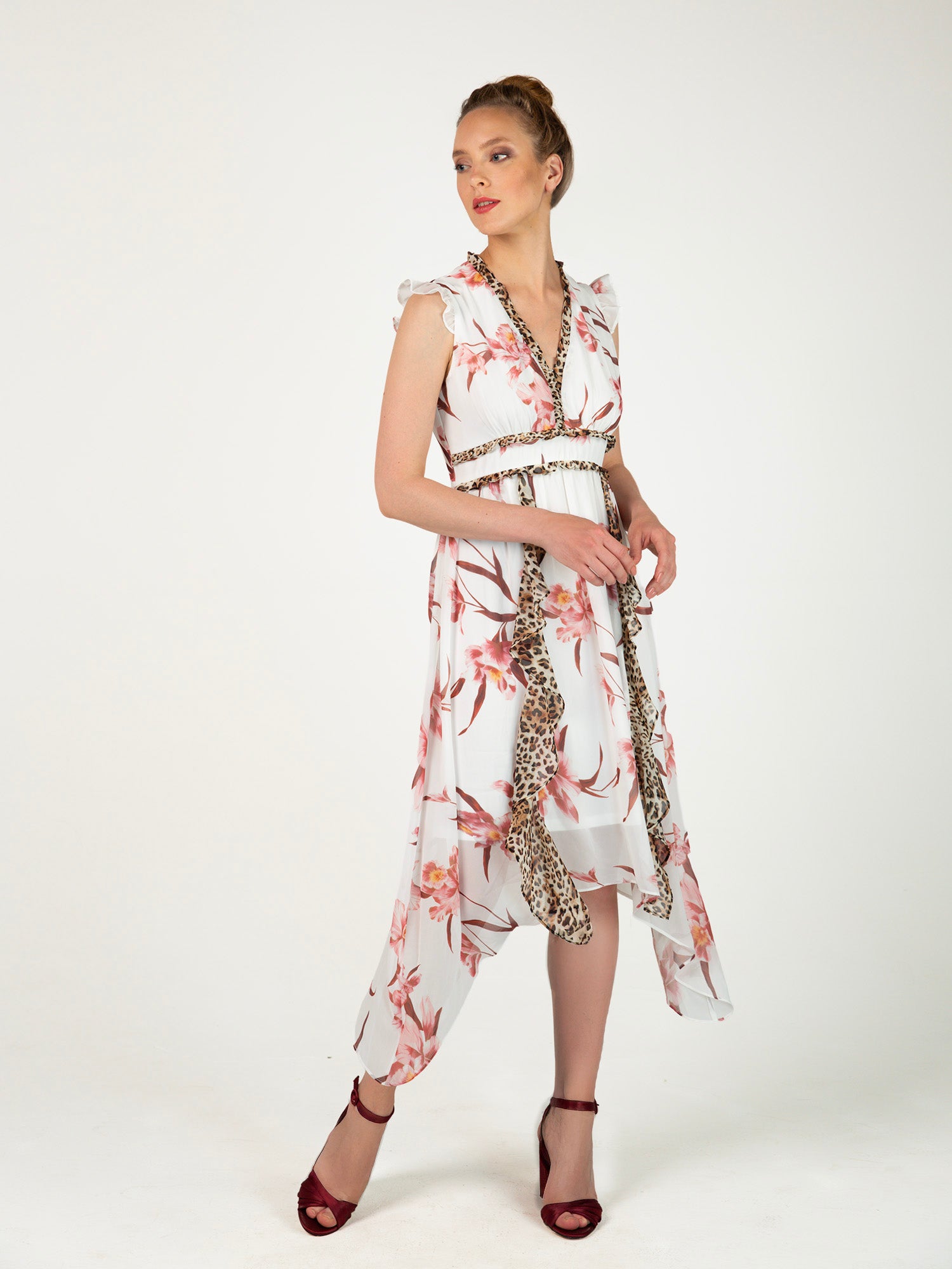 Sommerkleid mit Blumenmuster