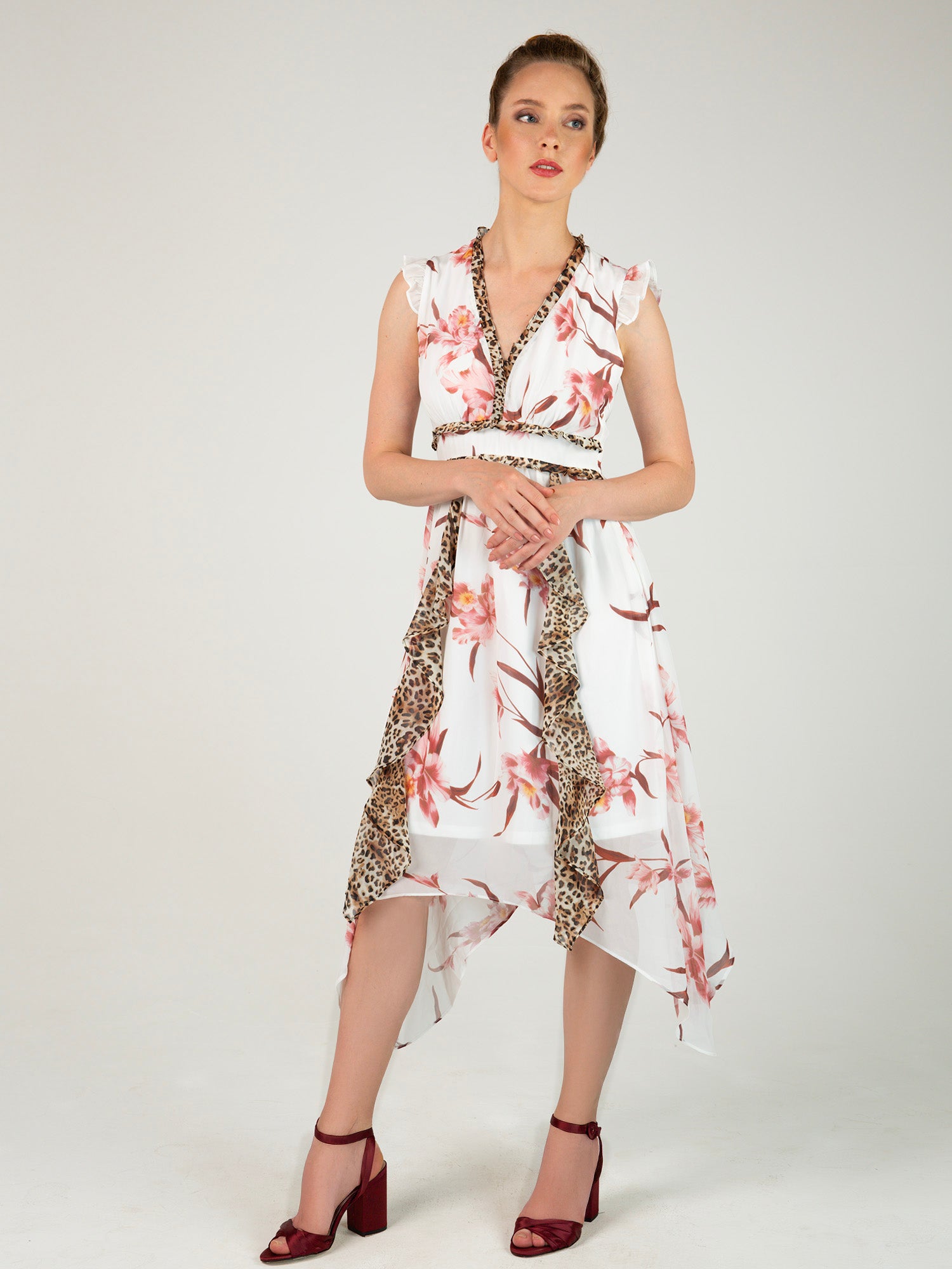 Sommerkleid mit Blumenmuster