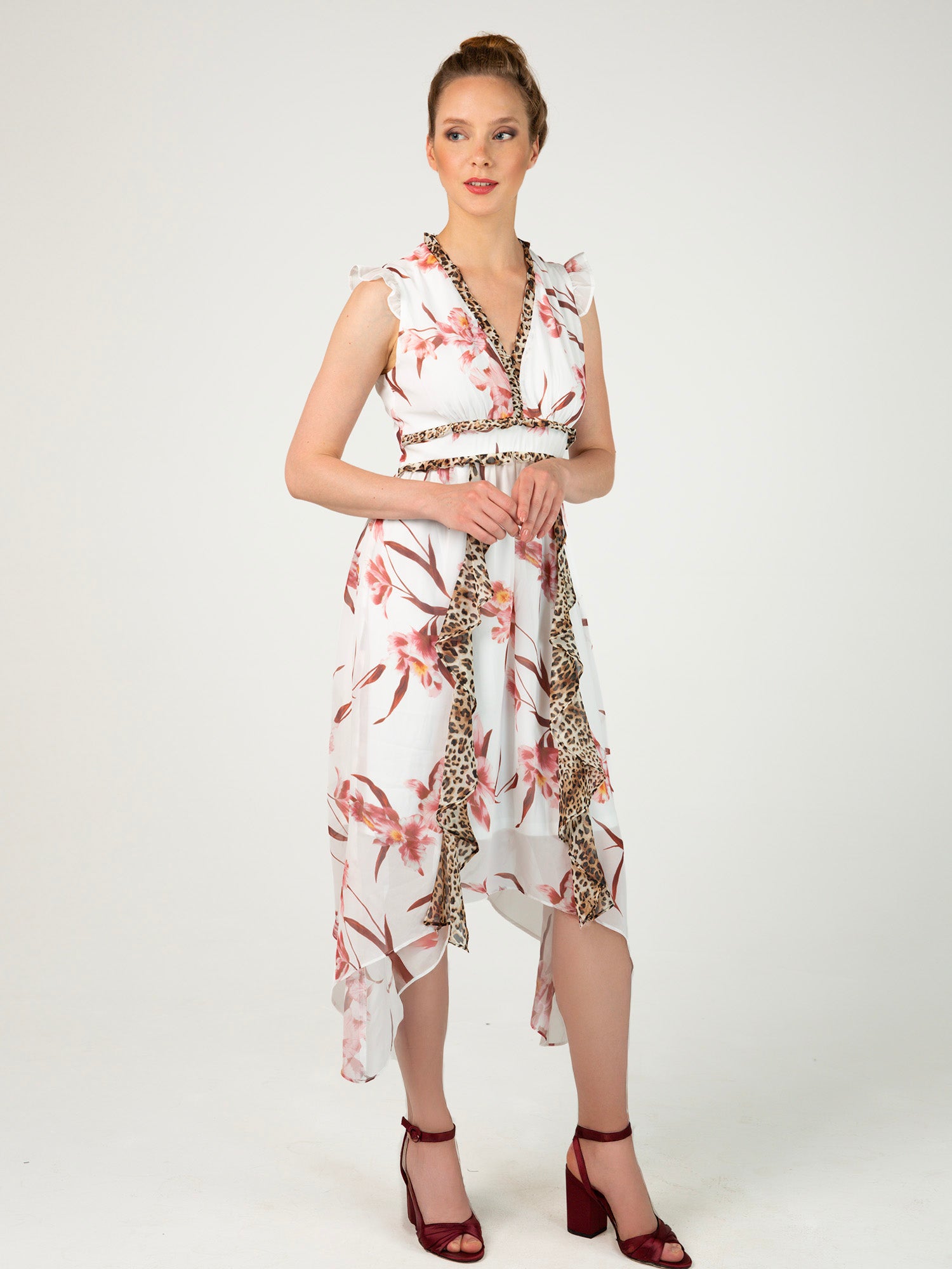 Sommerkleid mit Blumenmuster